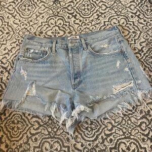 Agolde denim shorts